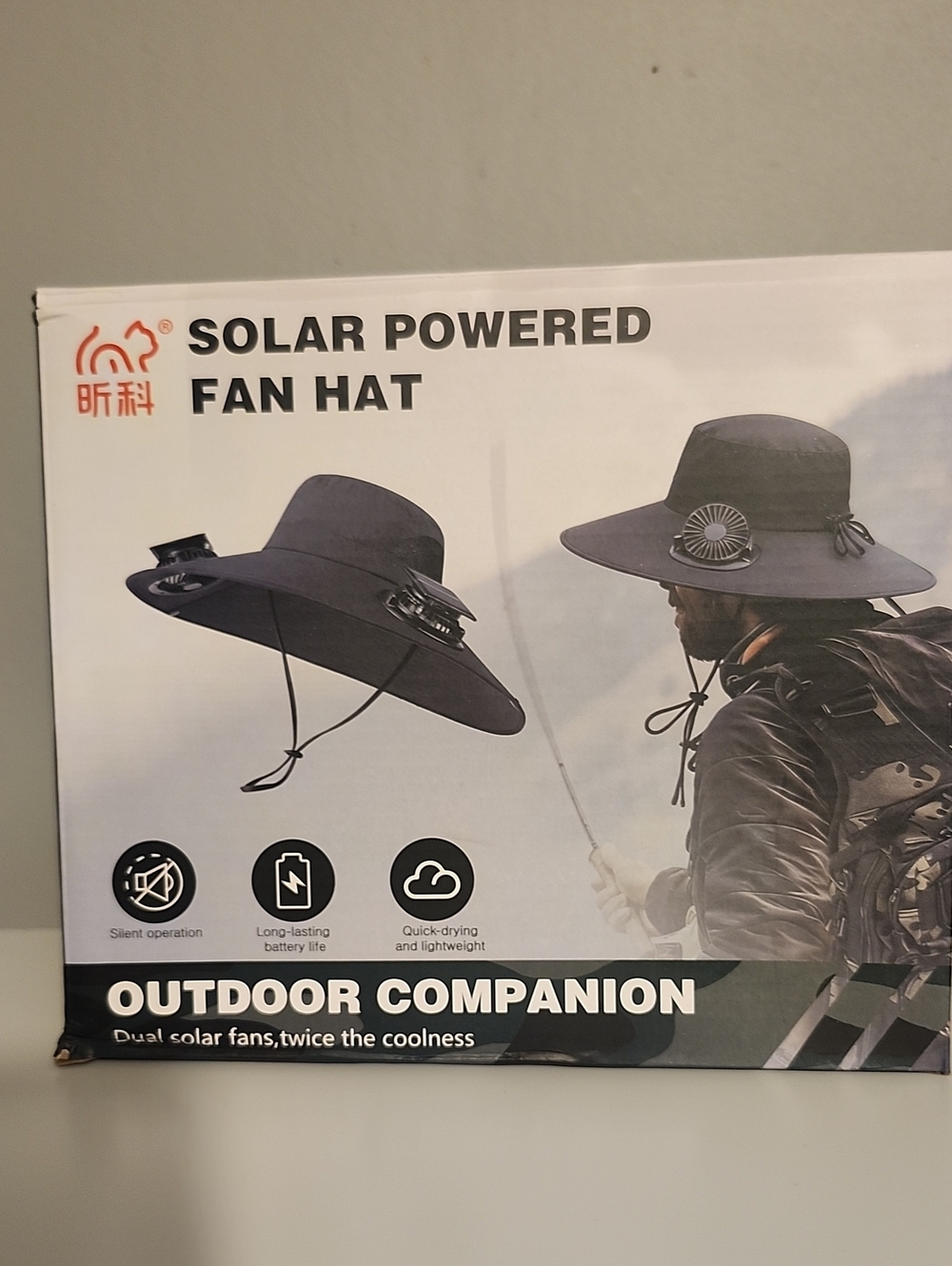 Source Unknown Solar Powered Fan Hat - Black